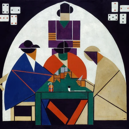 Οι χαρτοπαίκτες, Theo van Doesburg
